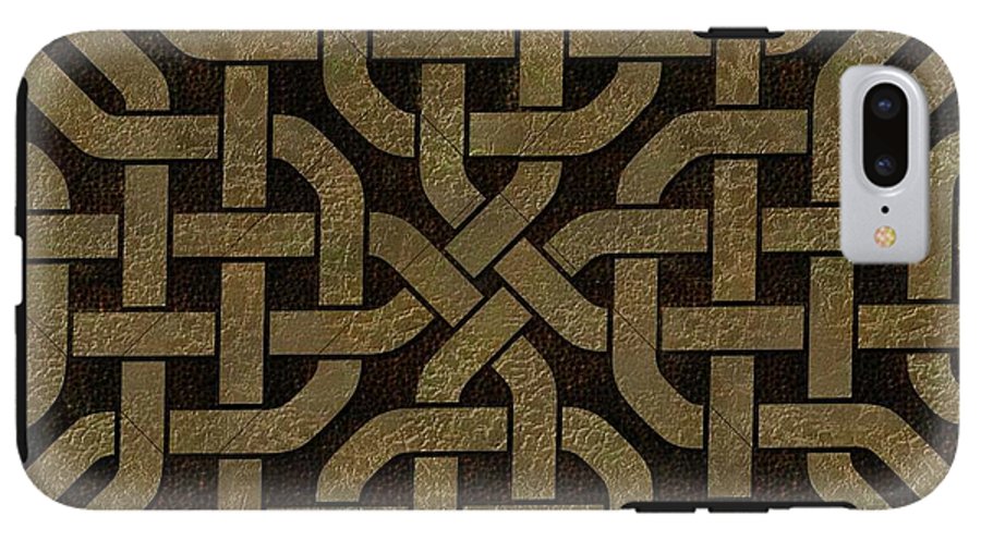 Light Leather Celtic Knot - Phone Case