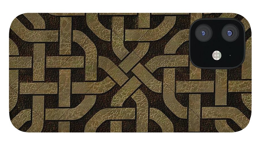 Light Leather Celtic Knot - Phone Case