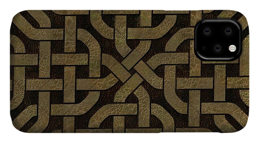 Light Leather Celtic Knot - Phone Case