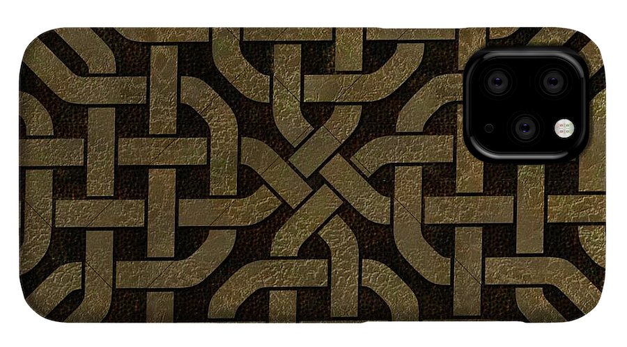 Light Leather Celtic Knot - Phone Case