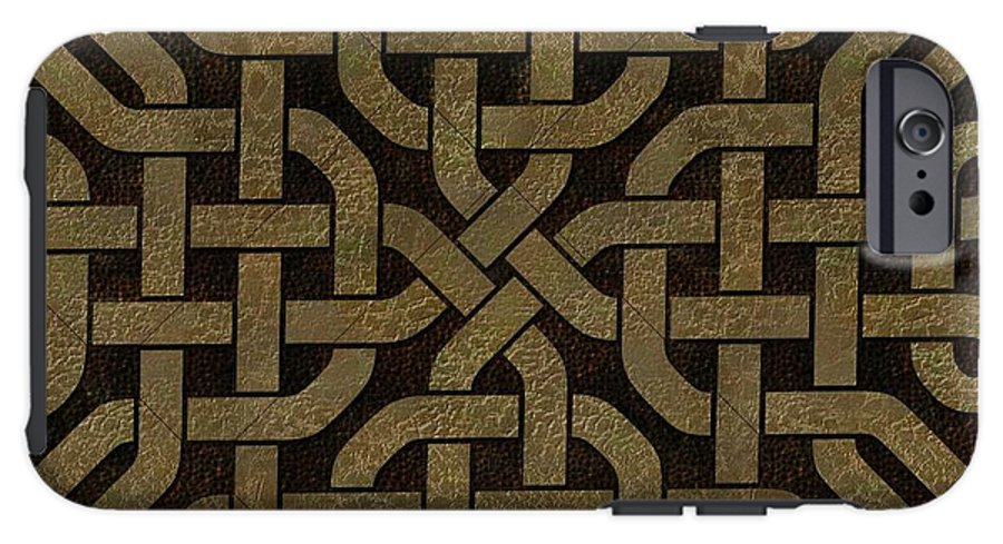 Light Leather Celtic Knot - Phone Case