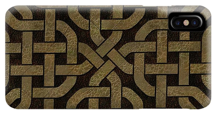 Light Leather Celtic Knot - Phone Case