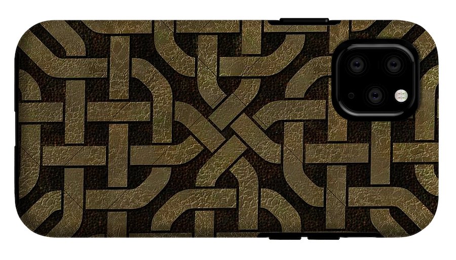 Light Leather Celtic Knot - Phone Case