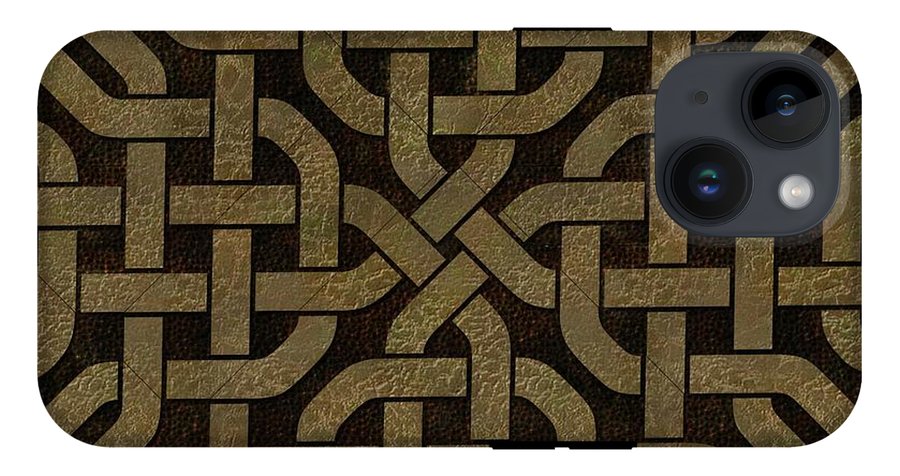 Light Leather Celtic Knot - Phone Case