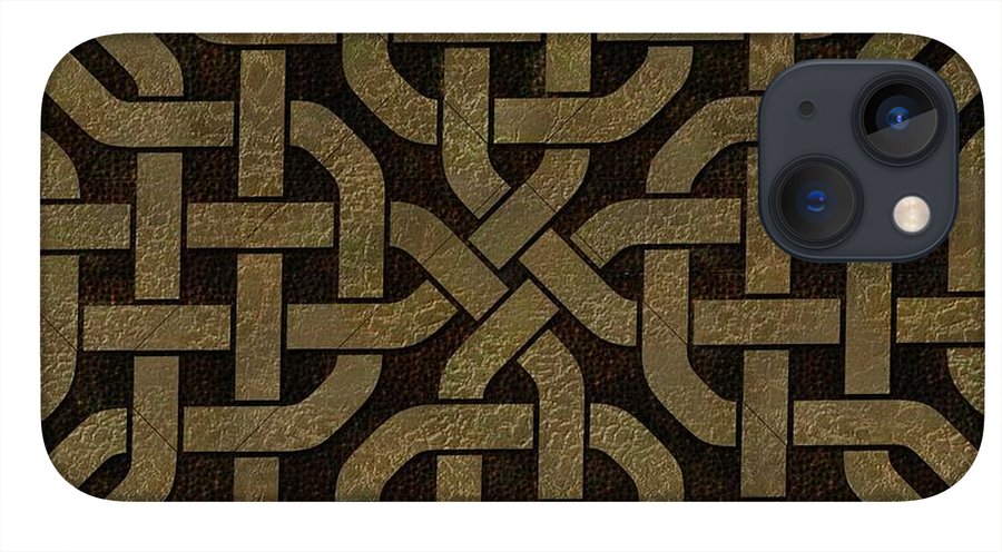 Light Leather Celtic Knot - Phone Case