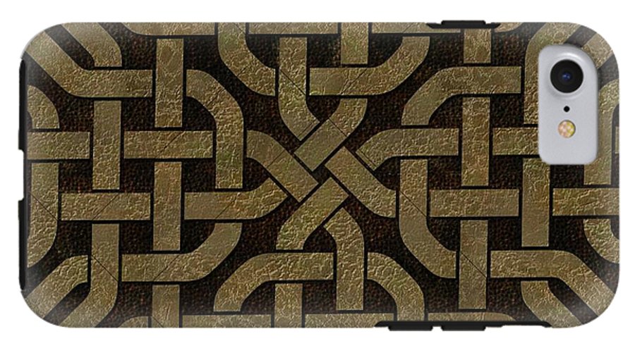 Light Leather Celtic Knot - Phone Case