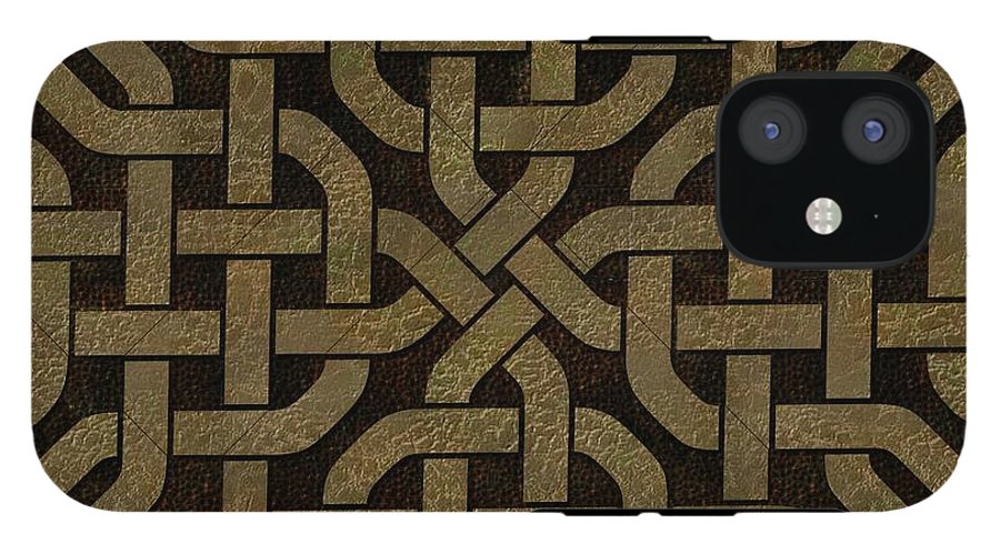 Light Leather Celtic Knot - Phone Case