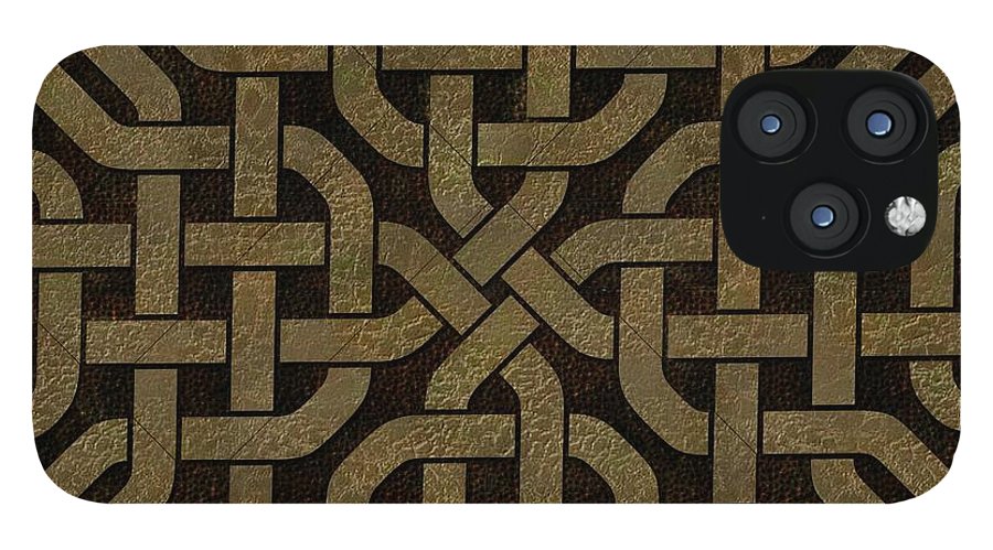 Light Leather Celtic Knot - Phone Case