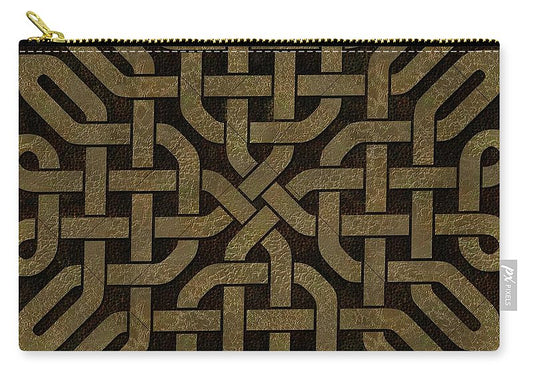 Light Leather Celtic Knot - Carry-All Pouch