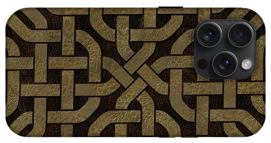 Light Leather Celtic Knot - Phone Case