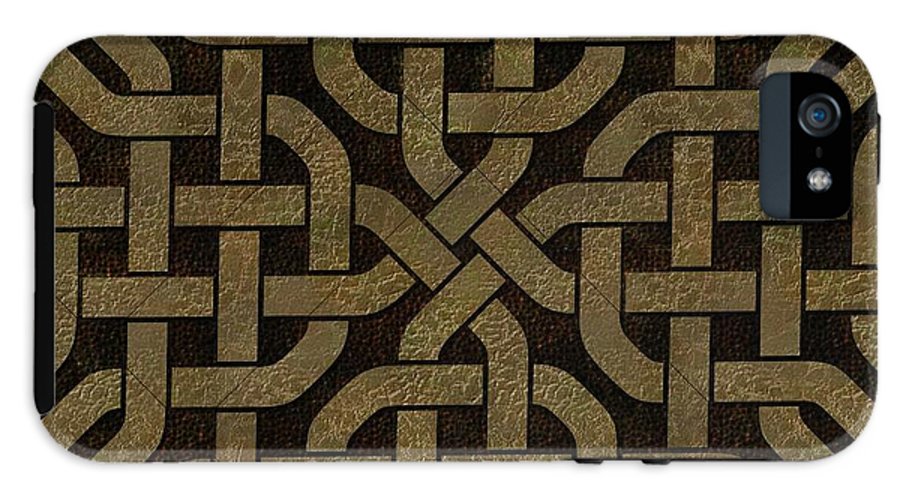 Light Leather Celtic Knot - Phone Case