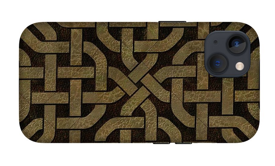 Light Leather Celtic Knot - Phone Case
