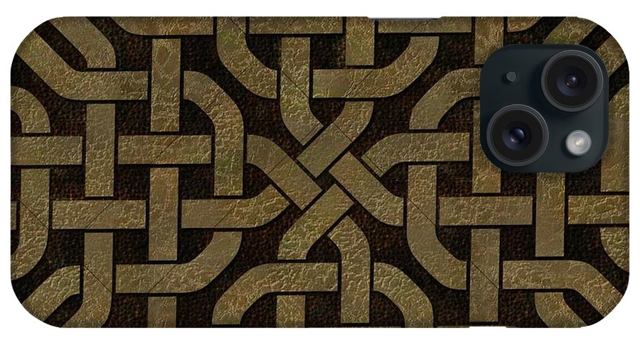 Light Leather Celtic Knot - Phone Case
