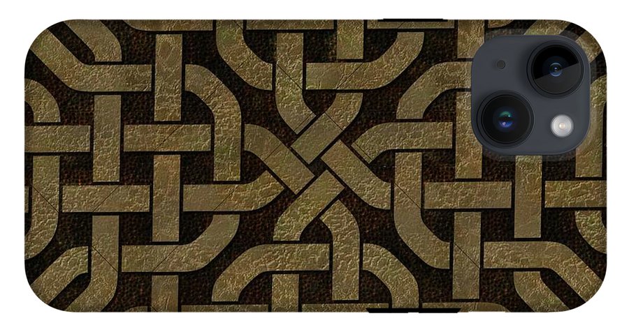 Light Leather Celtic Knot - Phone Case