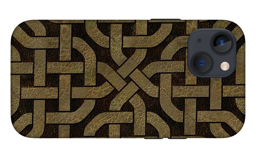 Light Leather Celtic Knot - Phone Case