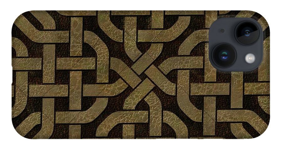 Light Leather Celtic Knot - Phone Case