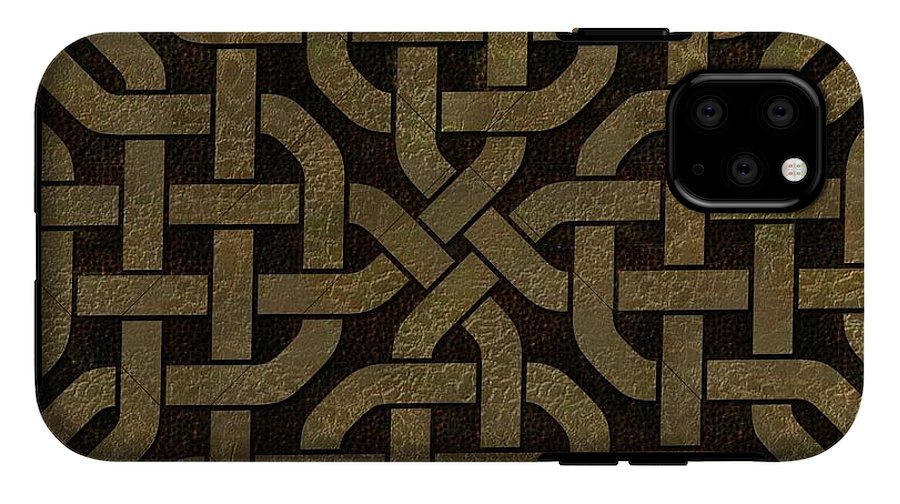 Light Leather Celtic Knot - Phone Case
