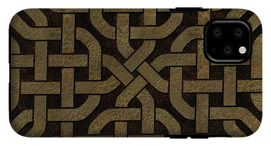 Light Leather Celtic Knot - Phone Case