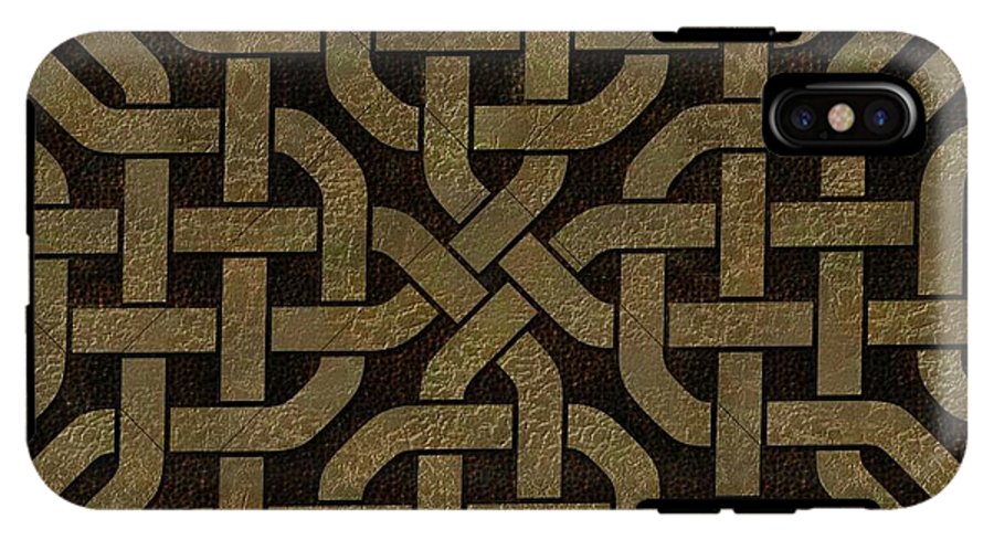 Light Leather Celtic Knot - Phone Case