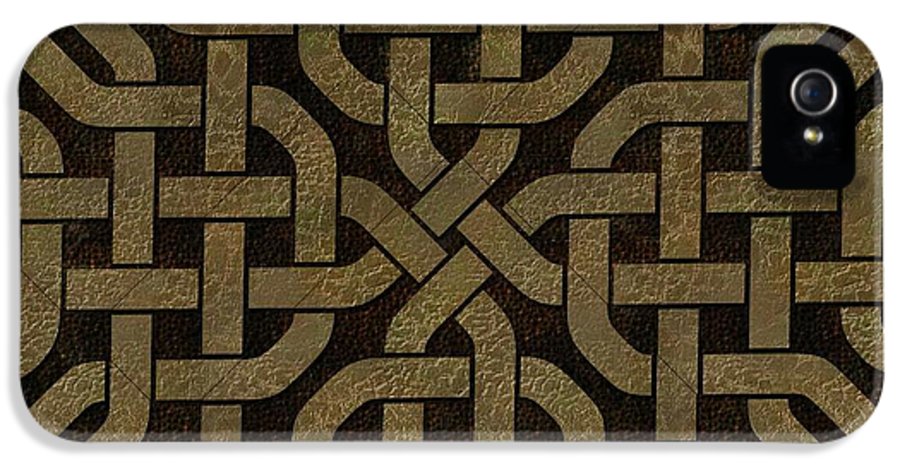 Light Leather Celtic Knot - Phone Case