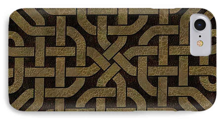 Light Leather Celtic Knot - Phone Case