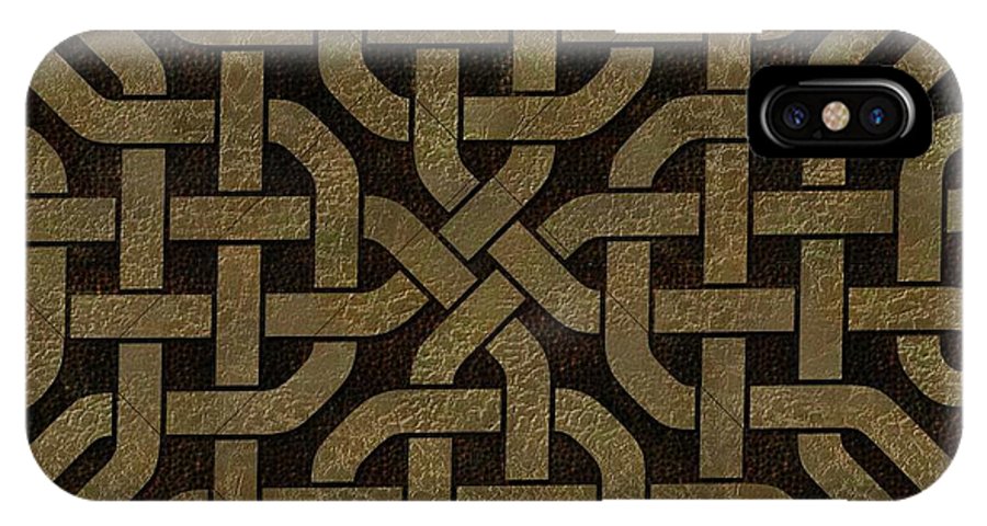 Light Leather Celtic Knot - Phone Case
