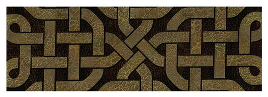 Light Leather Celtic Knot - Yoga Mat