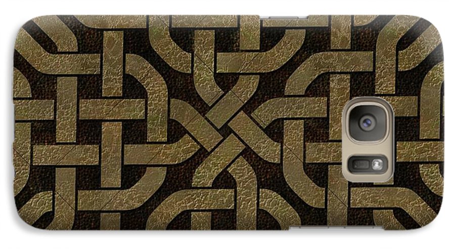 Light Leather Celtic Knot - Phone Case