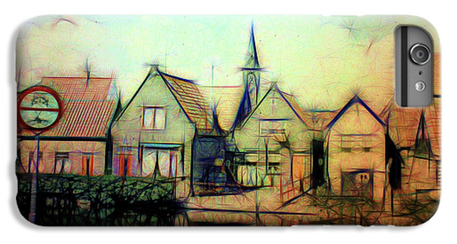 Light Look In A. Little Town - Phone Case