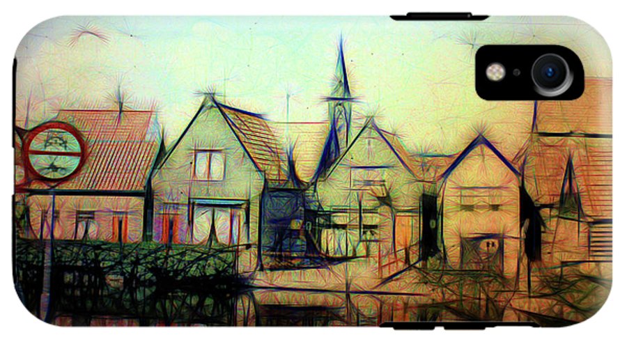 Light Look In A. Little Town - Phone Case