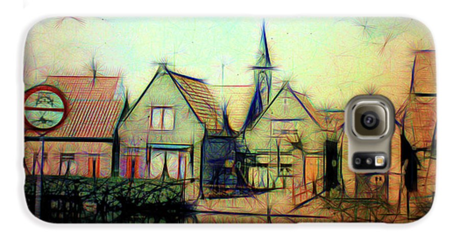 Light Look In A. Little Town - Phone Case