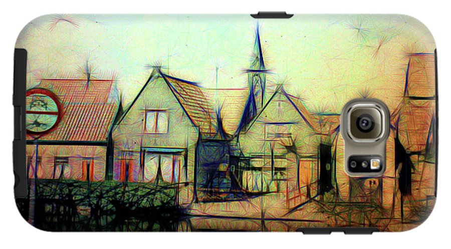 Light Look In A. Little Town - Phone Case