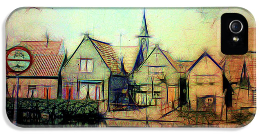 Light Look In A. Little Town - Phone Case