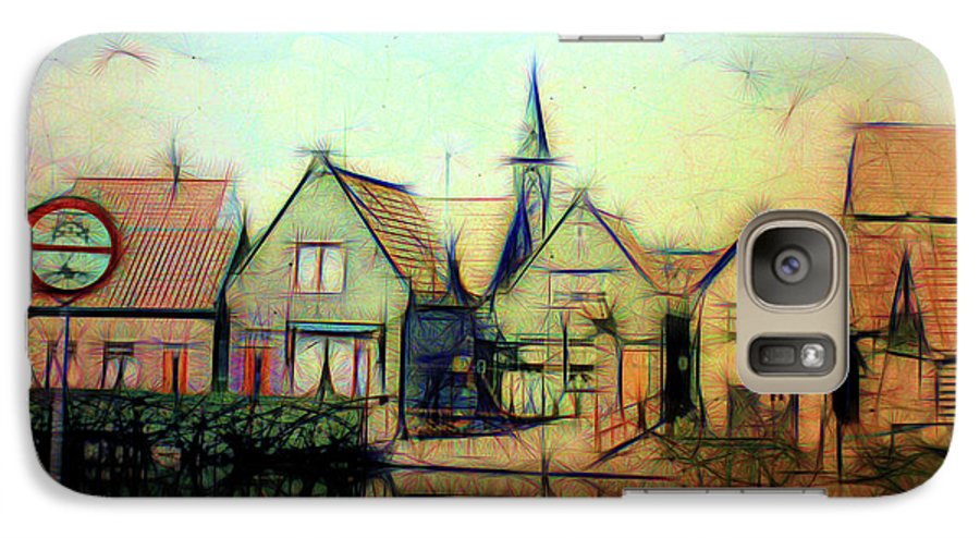 Light Look In A. Little Town - Phone Case