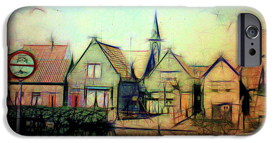 Light Look In A. Little Town - Phone Case