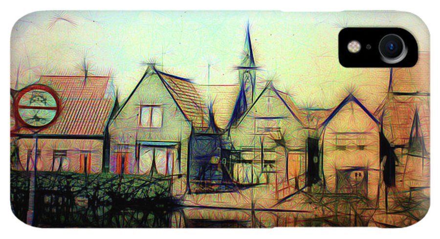 Light Look In A. Little Town - Phone Case