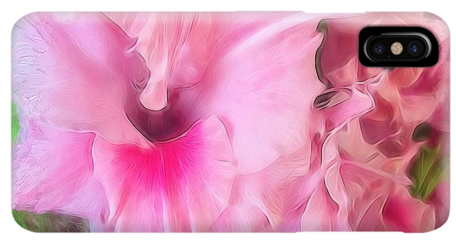 Light Pink Gladiolas - Phone Case