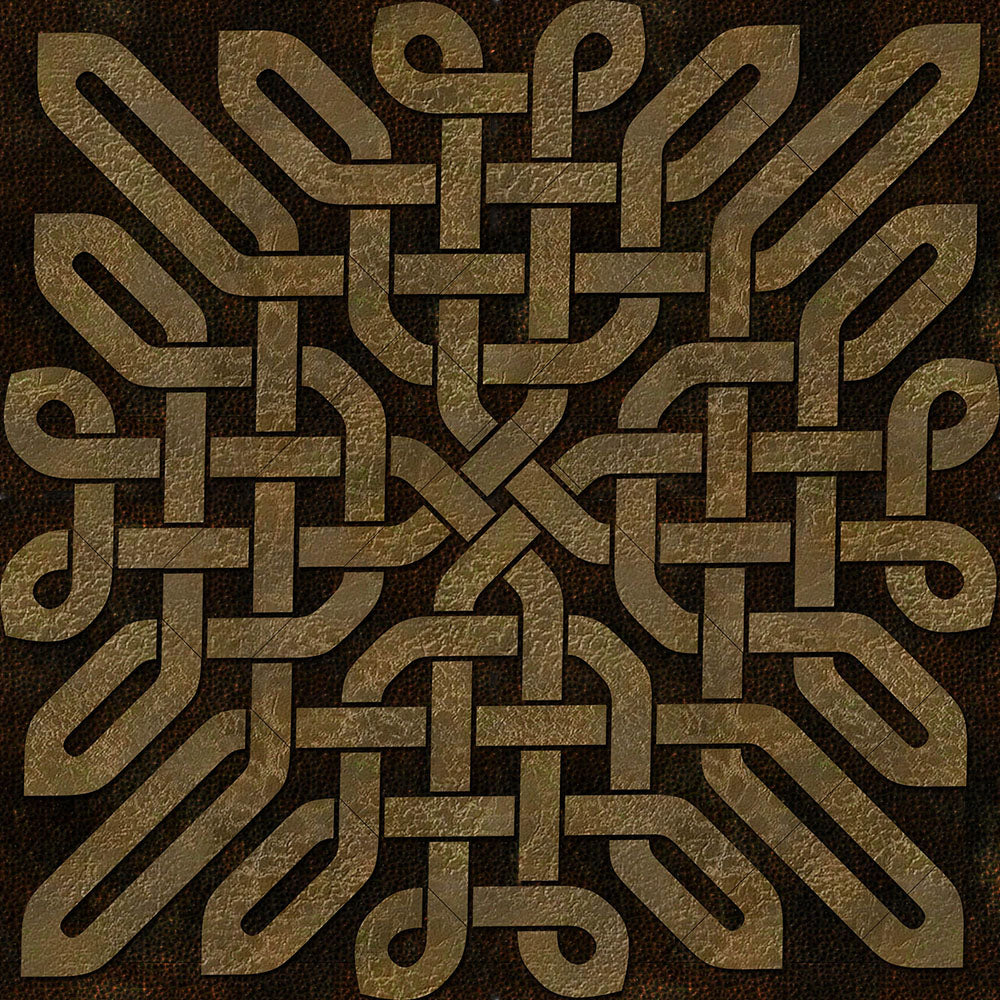 Light Leather Celtic Knot Digital Image Download