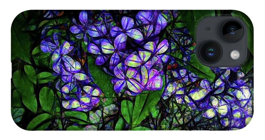 Lilac Abstract - Phone Case