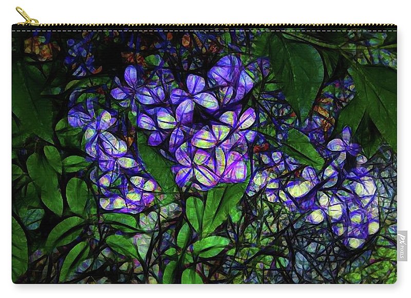 Lilac Abstract - Carry-All Pouch