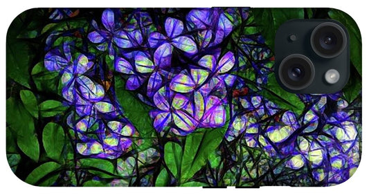 Lilac Abstract - Phone Case