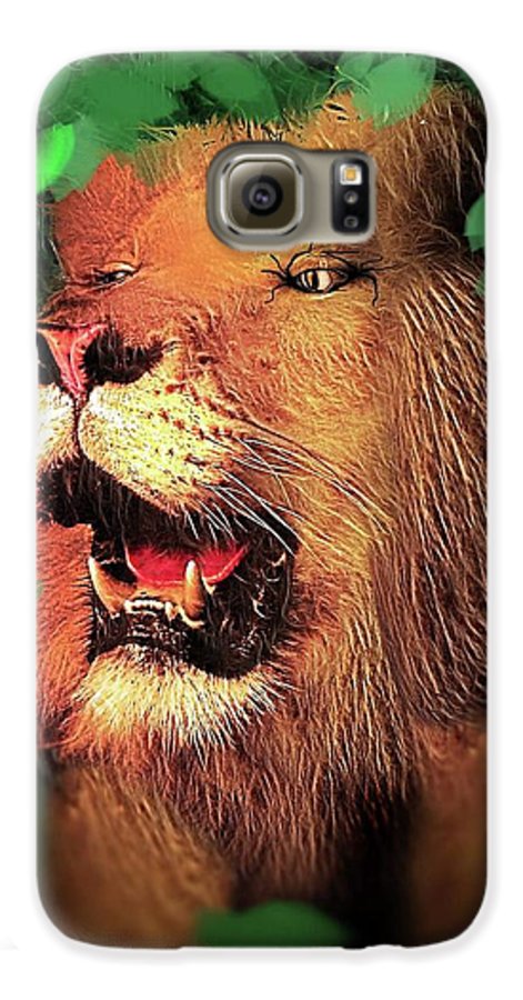 Lion In The Woods - Phone Case