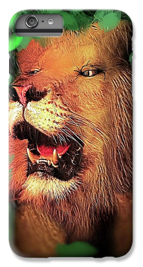 Lion In The Woods - Phone Case