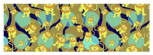 Lion Pattern - Yoga Mat