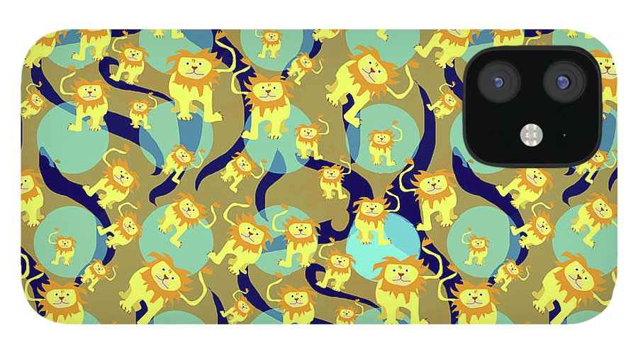 Lion Pattern - Phone Case