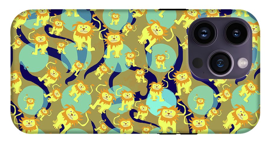 Lion Pattern - Phone Case