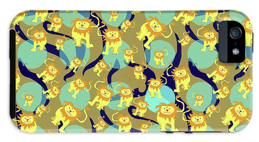 Lion Pattern - Phone Case