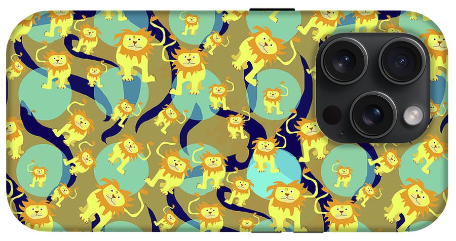 Lion Pattern - Phone Case