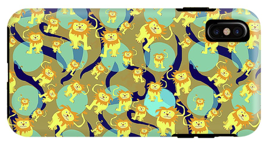 Lion Pattern - Phone Case