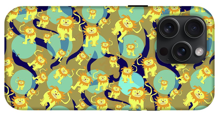 Lion Pattern - Phone Case